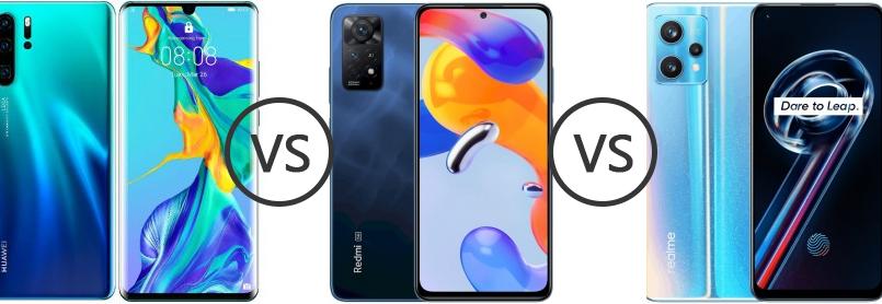 xiaomi mi note 11 pro vs huawei p30 pro