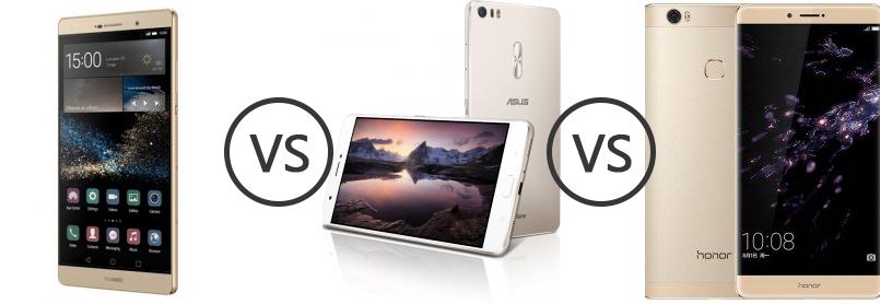 output Radioactief consensus Huawei P8max vs Asus Zenfone 3 Ultra vs Honor Note 8 - Phone Comparison