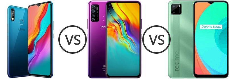 infinix hot 9 vs realme c11