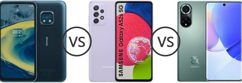 huawei nova 9 se vs a52s