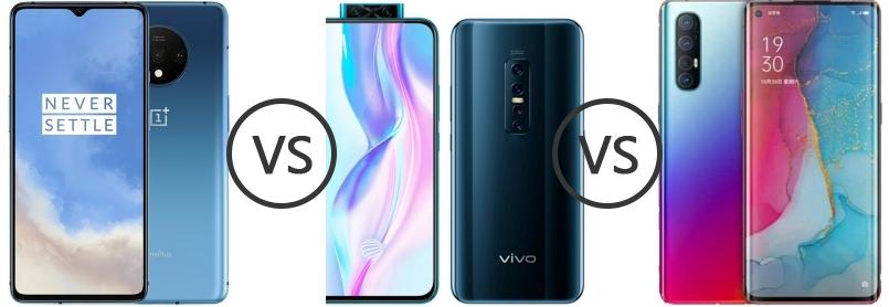 oppo reno 3 pro vs oneplus 7t