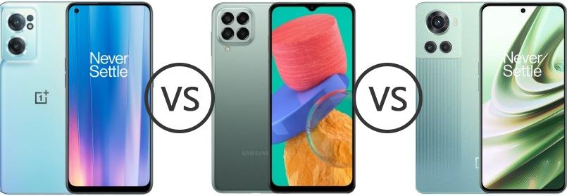 compare samsung m33 and oneplus nord 2