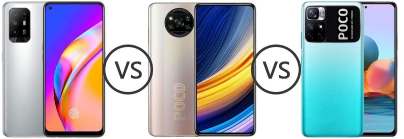 oppo a94 vs poco x3 pro