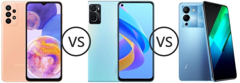 samsung a23 vs infinix note 12 g96