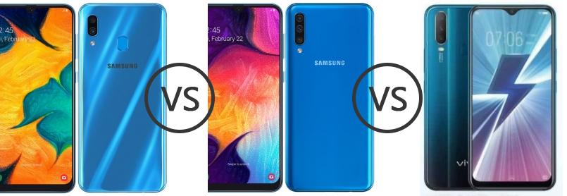 vivo y17 vs samsung a50