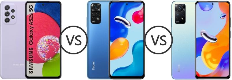 samsung a52s 5g vs redmi note 11s