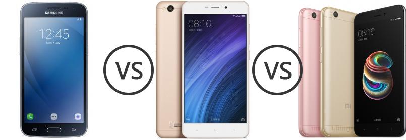 samsung j2 prime vs redmi 5a