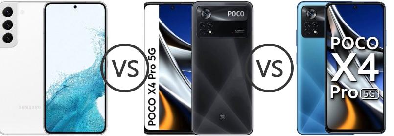 poco x4 pro 5g vs samsung s22