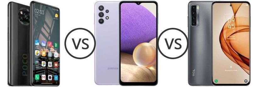 a32 samsung vs poco x3 pro