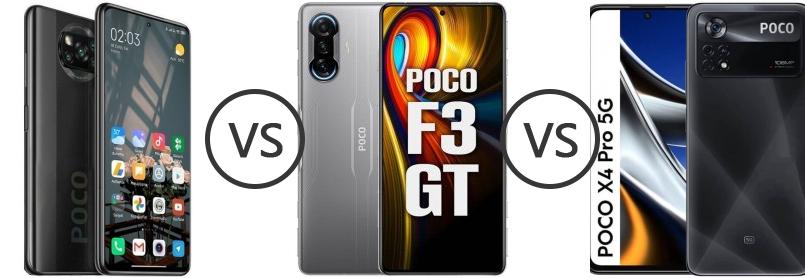 poco x4 pro 5g vs x3 nfc