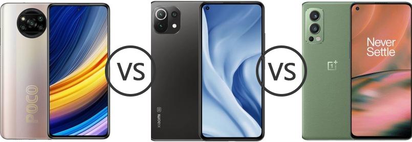 xiaomi poco x3 pro vs oneplus nord 2