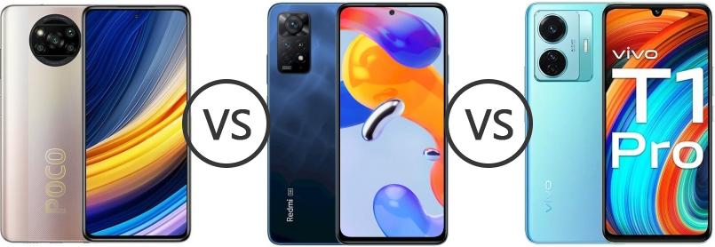 vivo t1 vs poco x3 pro