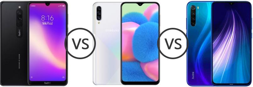 redmi note 8 vs samsung a30s