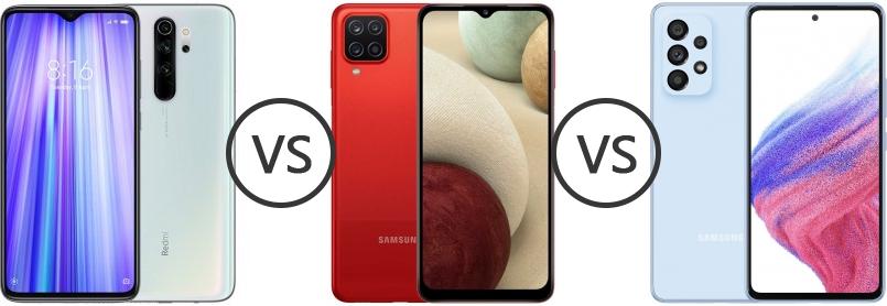 redmi note 8 pro vs samsung a12