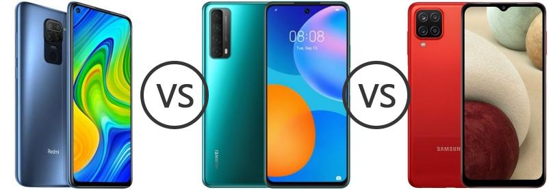 redmi note 9 vs samsung galaxy a12