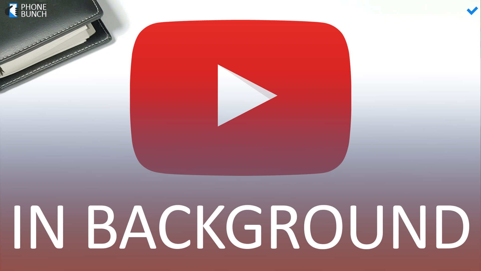 how to enable background play in youtube app