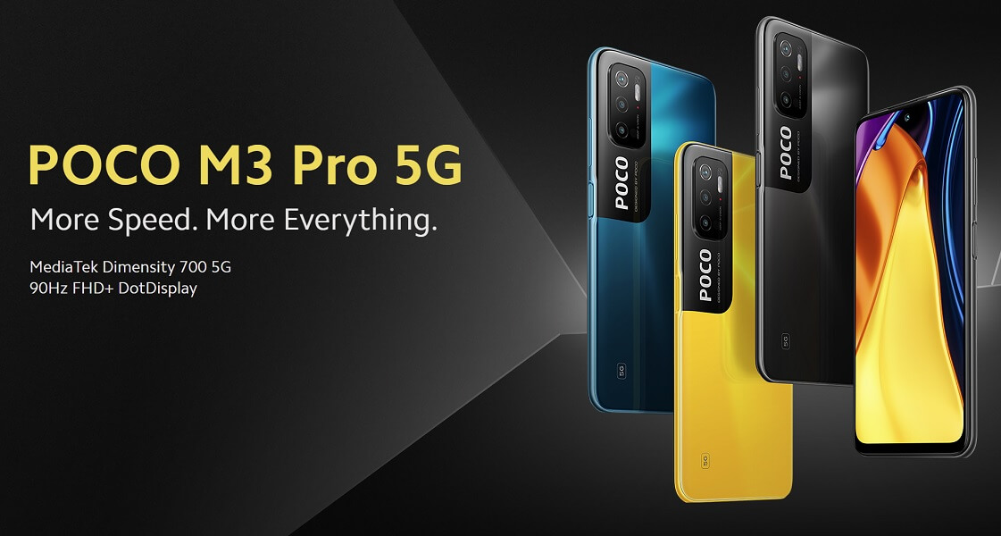 Poco M3 Pro 5g Launched Globally With 65 Inch Fhd 90hz Display Dimensity 700 Soc Up To 6gb Ram 2029