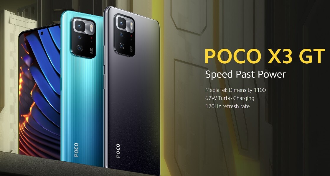 POCO X3 GT 5G launched with 6.6-inch FHD+ 120Hz display, Dimensity 1100