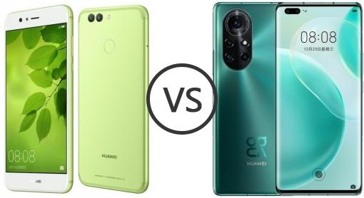 Huawei Nova 2 Plus Vs Huawei Nova 8 Pro 5g Phone Comparison