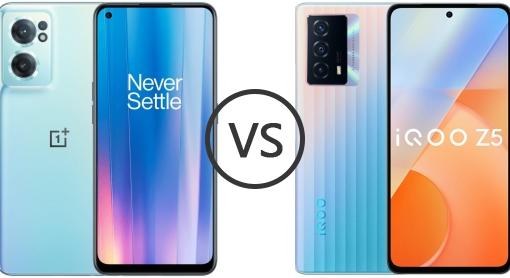 compare oneplus nord ce and iqoo z5