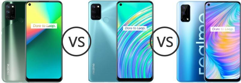 realme c17 and 7i