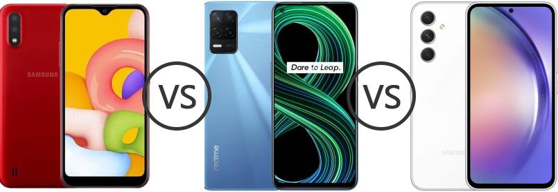 realme 8 vs samsung a31