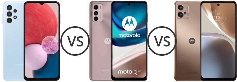 moto g32 vs samsung a13