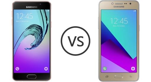 Samsung Galaxy A3 16 Vs Samsung Galaxy J2 Prime Phone Comparison