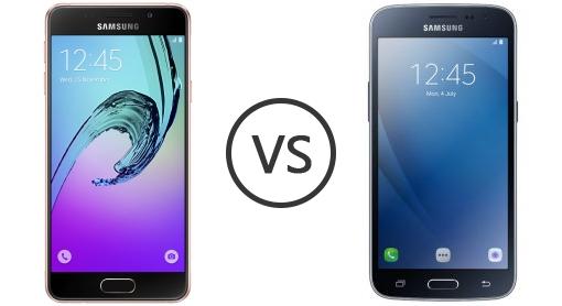 Samsung Galaxy A3 16 Vs Samsung Galaxy J2 Pro Phone Comparison