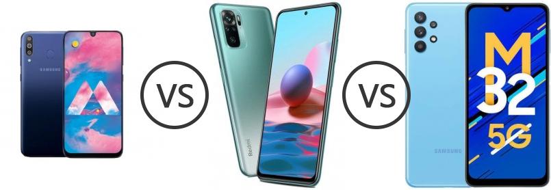 compare redmi note 10t 5g and samsung m32 5g