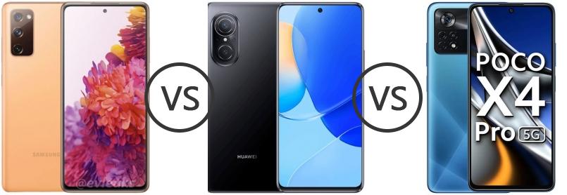 huawei nova 9 se vs poco x4 pro