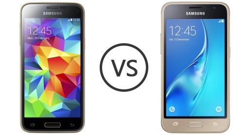 Samsung Galaxy S5 Mini Vs Samsung Galaxy J1 16 Phone Comparison