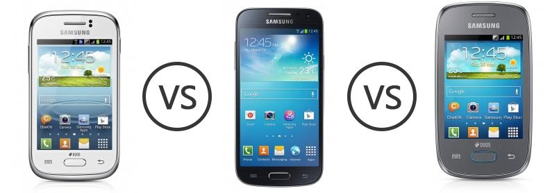 Samsung Galaxy Pocket vs Samsung Galaxy mini 2 