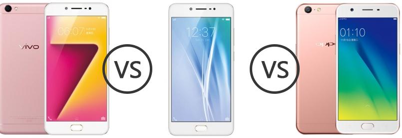 oppo a57 vs vivo y67