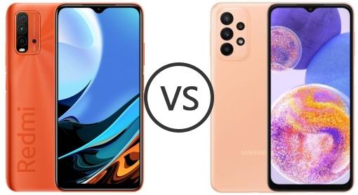 samsung a23 vs redmi 9t