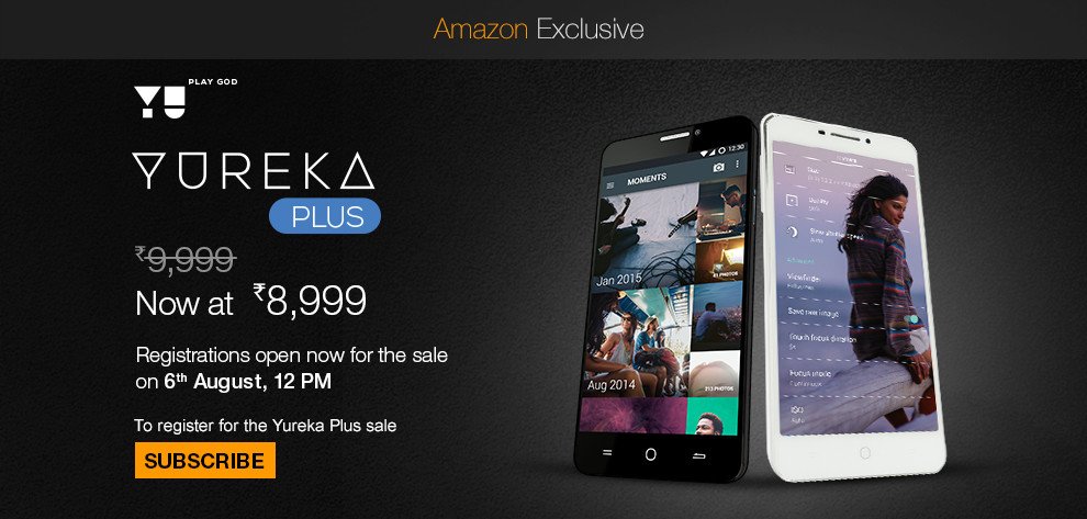 YU Yureka Plus gets a price-cut, now available for Rs. 8999 | PhoneBunch