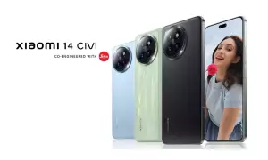 Xiaomi 14 CIVI launched in India starting at Rs.42,999 with 6.55-inch 1.5K 120Hz curved AMOLED display, Snapdragon 8s Gen 3 SoC, Dual 32MP Front Cameras 