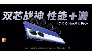 iQOO Neo9S Pro+ to be launched on July 11 with Snapdragon 8 Gen 3 SoC